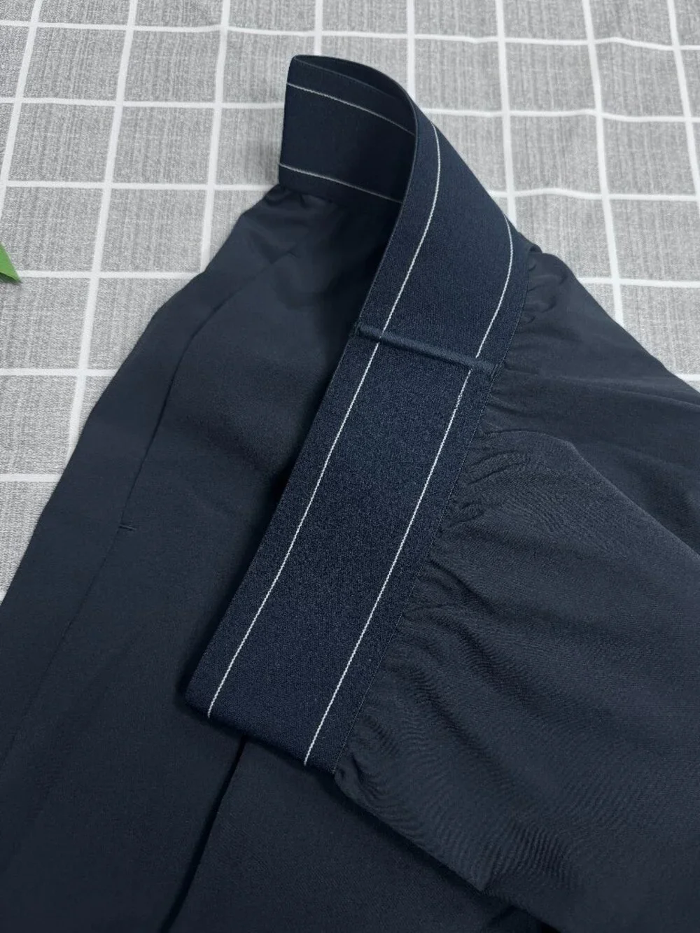 NWT Alo Yoga Suit Up Trouser Navy Wide Leg Pant 🤍 30